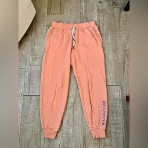 Peloton Coral Jogger Sweatpants Women’s Size Medium